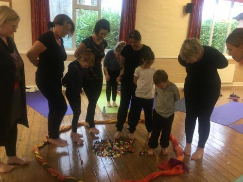 Toega - working those toes!